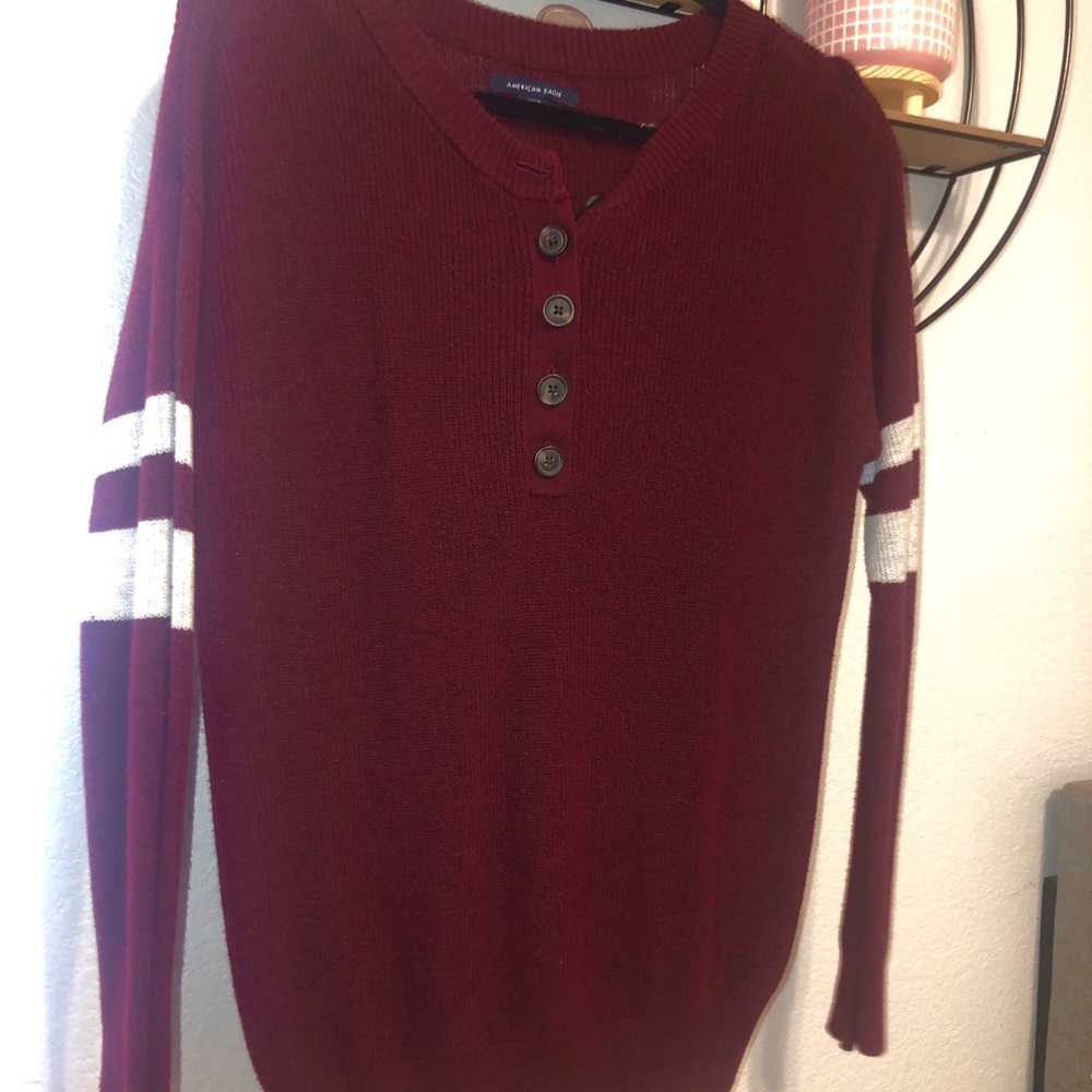 AE: American Eagle Varsity Styled Sweater
